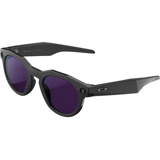 OAKLEY Meta HSTN - mit AI, Audio-, Foto- und Videofunktion Warm Grey, PrizmTM Ruby Lenses