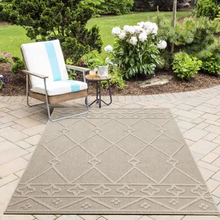 Ayyildiz Patara II Outdoor-Teppich 160 x 230 cm Beige