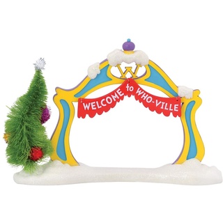 Department 56 Grinch Archway, Resin, Green, 21.6 x 7.6 x 14.6 cm