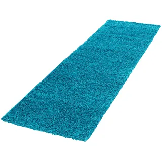 Ayyildiz Life Shaggy 1500 Hochflorteppich 80 x 250 cm türkis