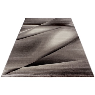 Teppich AYYILDIZ TEPPICHE "MIAMI 6590" Teppiche Gr. B/L: 200 cm x 290 cm, 12 mm, 1 St., braun Esszimmerteppiche