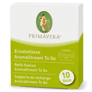 Primavera Life GmbH Duftöl Ersatzvliese Aroma Stream To Go, 10 Stk.