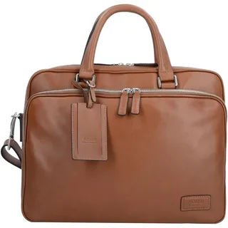 Picard Authentic Aktentasche Leder 38 cm Laptopfach braun