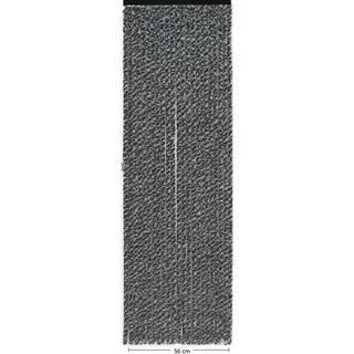 BERGER Blickdicht Flauschvorhang 205x56 cm | Chenille Türvorhang als Flauschvorhang Wohnwagen, Flauschvorhang Wohnmobil | Flauschvorhang Insektenschutz für Balkontür, Sichtschutz, Raumteiler