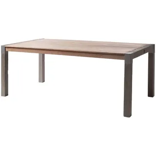 MASSIVMOEBEL24.DE Amsterdam 180 x 76 x 95 cm beige