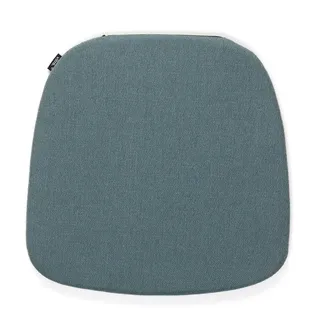 Vitra - Soft Seats Outdoor Sitzkissen, Simmons 53 weiß / stahlblau, Typ A