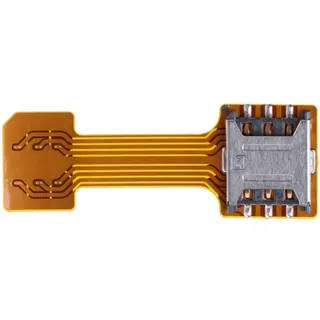 luosh Hybrid Doppel-Dual-SIM-Karte Micro-SD-Adapter für Extender Nano Mic