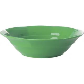 RICE Melamin Suppenteller einfarbig, Ø19 x H5,5cm, forest green