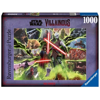 Ravensburger Puzzle 17341 - Asajj Ventress - 1000 Teile Star Wars Villainous Puzzle Für Erwachsene Und Kinder Ab 14 Jahren