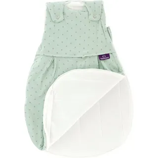 Träumeland Baby Schlafsack LIEBMICH Grün 68/74