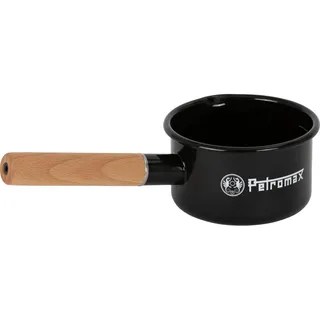 Petromax Emaille Stieltopf 0,5 l schwarz