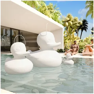 Designleuchte MEGA DUCK-DUCK XXL gelb 85x74x88cm