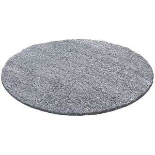 Ayyildiz Life Shaggy 1500 Hochflorteppich 200 cm hellgrau