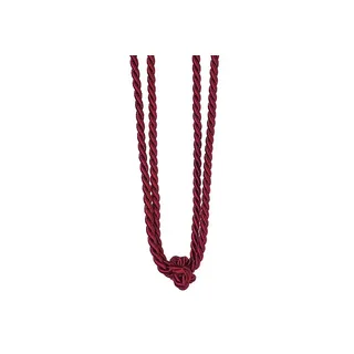 Gerster Raffhalter GERSTER "Amber", rot (weinrot), Viskosemischung, Raffhalter