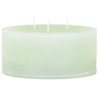 Chic Antique Macon 3-Docht-Stumpenkerze, H7/Ø15 cm, helles verte