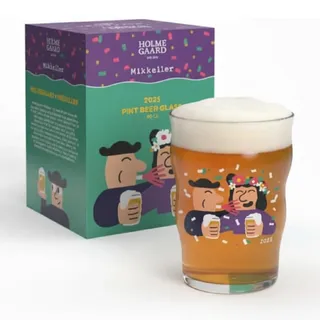 Holmegaard Mikkeller Bierglas 2025, 11,9 cm, D, transparent, 383 ml