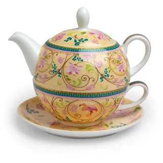TeaLogic Tea for One Teeservice - Set EMMA - Bone China Porzellan