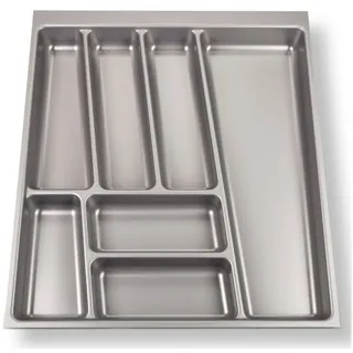 SOTech Besteckeinsatz ORGA-BOX II 40,5 x 4,5 x 46,2 cm 1-tlg. silbergrau