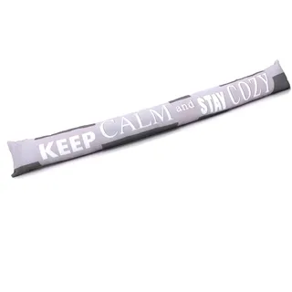 heimtexland Zugluftstopper 46 x 1 x 1 m Grau