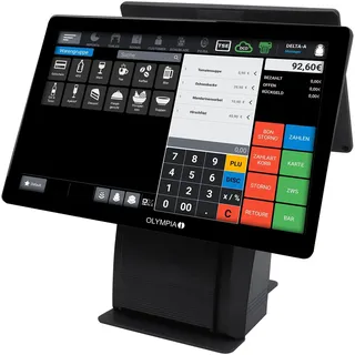 Olympia T215DK Registrierkasse Schwarz