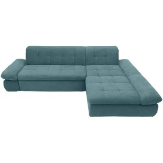 Mid.you Ecksofa, Petrol, Metall, Uni, 3-Sitzer, L-Form, 300x172 cm, Made in EU, FSC Mix, Schlafen auf Sitzhöhe, Wohnzimmer, Sofas & Couches, Wohnlandschaften, Ecksofas