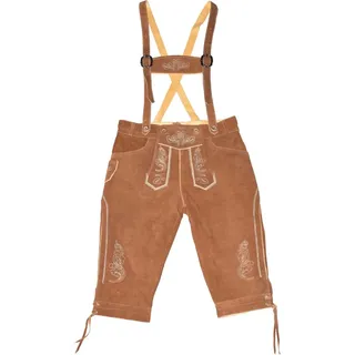 Cotton Classics Herren Lederhose lang Leather Trousers long/men light brown L