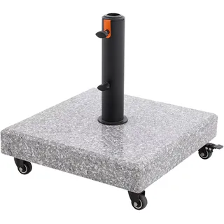 Doppler Schirmständer Granit ca. 50 kg Grau