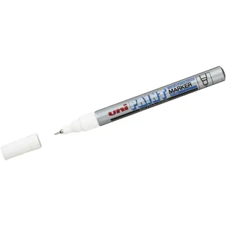 Uni-Ball Marcador Permanente punta fina PX-203 Plata PX20301200