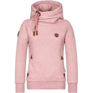 Naketano Kapuzenpullover Schmutz Pink Melange S