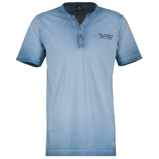 LERROS T-Shirt mit Logoschriftzug auf der Brust blau XXL