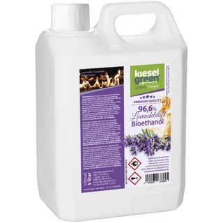 KieselGreen Bioethanol 5 Liter mit Duft für Ethanol-Kamin, viele Sorten - Bio Ethanol als Raumduft in vielen Duftnoten - Parfüm für Bio Ethanol Kamin Indoor oder Bioethanol Tischfeuer (L,5)