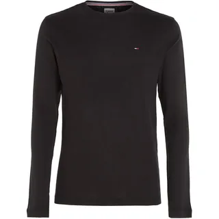 Tommy Hilfiger Original Ribbed Organic Cotton Langarm-T-Shirt Tommy Black S