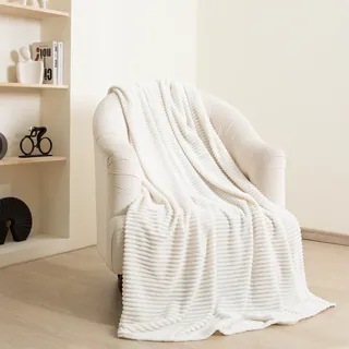 Paco Home Kuscheldecke 200 x 240 cm Beige