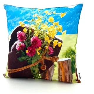 heimtexland Kissenbezug Outdoorkissen 45 x 45 cm Bunt