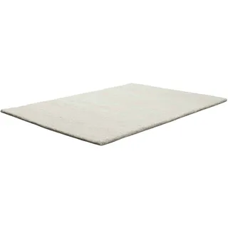 Wollteppich THEKO "Maloronga Uni" Teppiche Gr. B/L: 60 cm x 90 cm, 24 mm, 1 St., beige Schurwollteppiche
