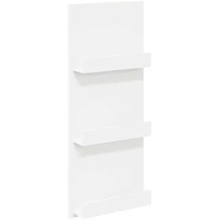 vidaXL Magazinregal mit Regal Weiß 43 x 102 cm