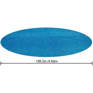 BESTWAY Solarabdeckplane blau Ø 462 cm