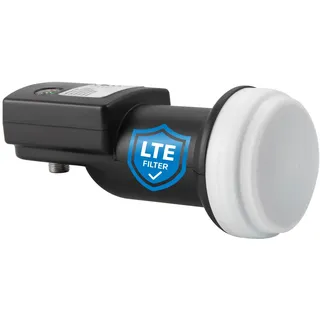 TechniSat Single LNB schwarz - 1 Teilnehmer mit Satfinder