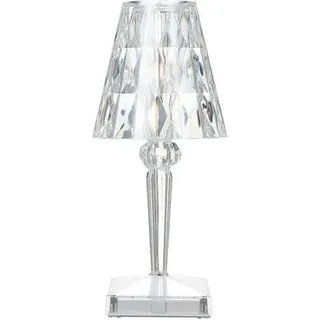 Diamantkristall-tischleuchte, Usb-wiederaufladbare Kristall-nachttischlampe, Einstellbare Temperatur/helligkeit, Touch-steuerung