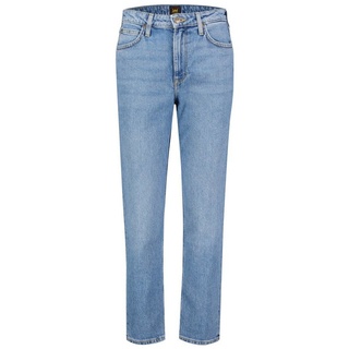 Lee® 5-Pocket-Jeans Damen Jeans CAROL Straight Fit (1-tlg) blau 25/31