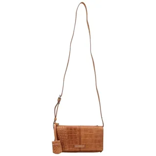 Burkely Umhängetasche Taschen Leder . braun