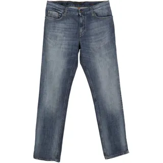 Alberto 5-Pocket-Jeans blau,Casual,Baumwolle,Unifarben,Regular Fit,Mittel blau 36/36