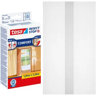 Tesa Insect Stop Magnetvorhang 220 x 120 cm Weiß