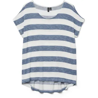 Vero Moda VMWIDE STRIPE SL TOP GA JRS NOOS Blau S
