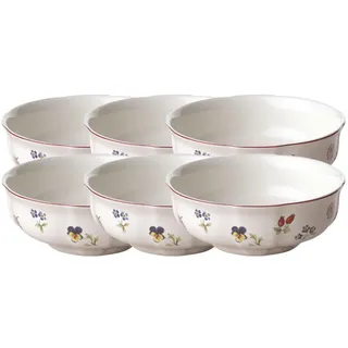 Villeroy & Boch Petite Fleur Dessertschale 6-tlg. bunt/weiß