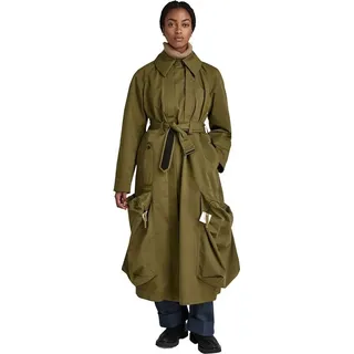 G-Star E Para 2 In 1 Mantel - Dark Olive / ZeLight - M