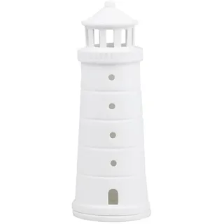 räder Leuchtturm Mittel Weiß