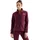 Fleece Jacke Dunkel-Rot XS