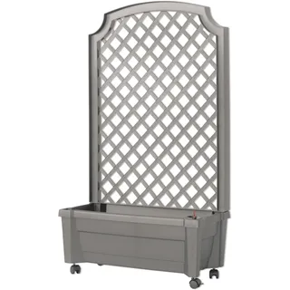 KHW Calypso Pflanzkasten 79 x 35 x 134 cm Grau