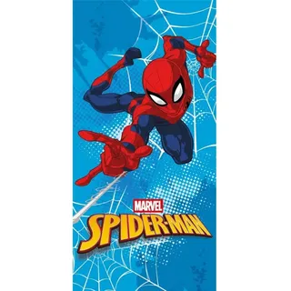 Spiderman Strandtuch Kinder Badetuch Baumwolle für Strand und Schwimmbad 70x140 cm